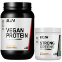 HRANILNA UČINKOVITOST BARE BPN Veganski protein Vanilla + močna zelena kokosova mešanica
