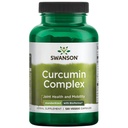 Swanson Curcumin Complex - zeliščni dodatek, ki podpira skupno zdravje, mobilnost in telesno funkcijo - standardiziran z BioPerin za maksimalno absorpcijo - (120 Veggie kapsule)