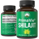 PrimaVie Prečiščene kapsule Shilajit Izdelane s čistim Shilajit praškom. Klinično testirani naravni dodatek s 40+ Trace minerali, Fulvic kislina. Tablete podpirajo mitohondrije + delovanje možganov