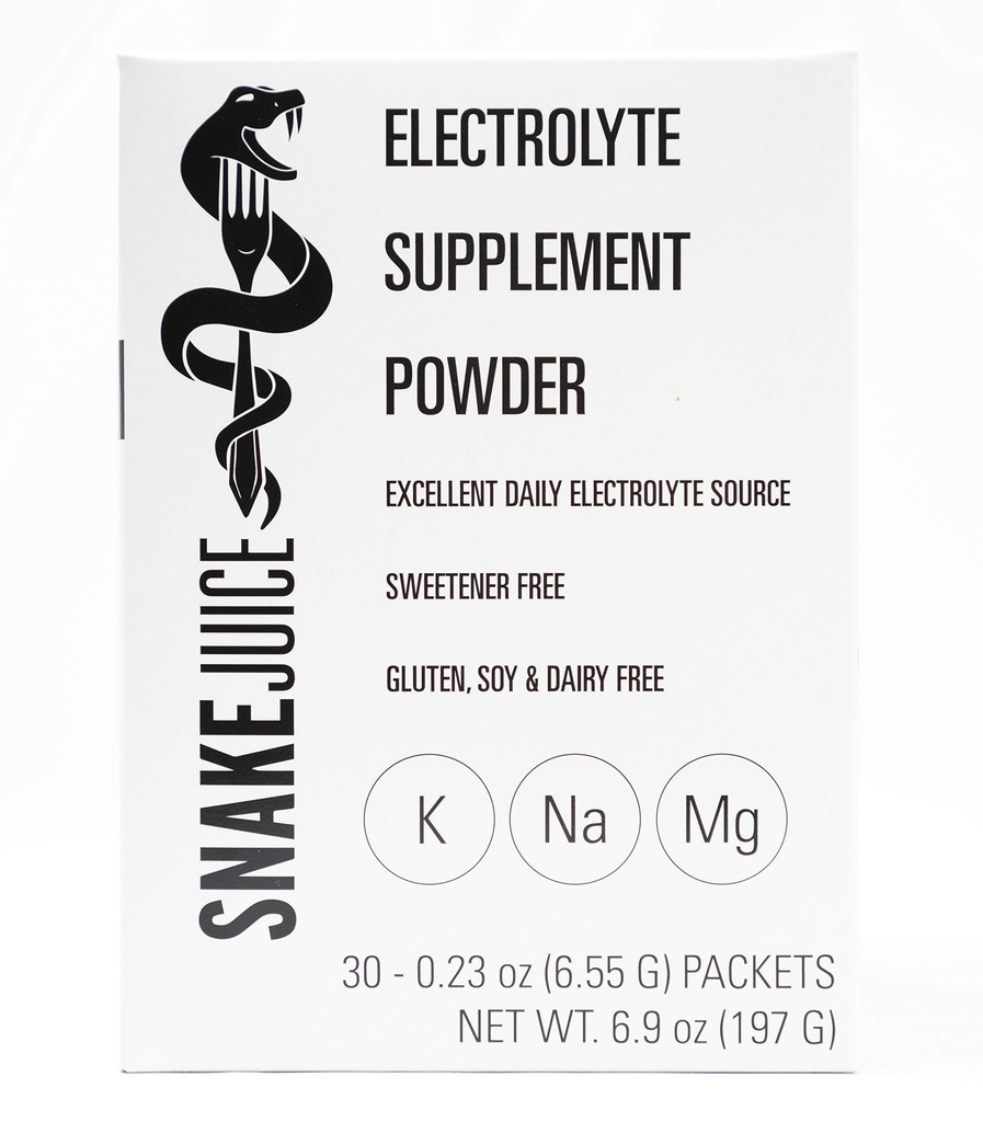 Keto dietni elektrolitski prah, nearomatiziran, na tešče pomešan z dodatno mešanico pijač, 30 enostavno odprtih paketov