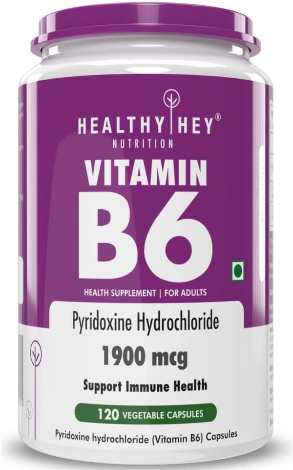 Vitamin B6 Piridoksin -120 Veg. kapsule.