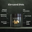 Ultra-zdravje Omega 3 Ribje olje obravnava w/MSM, glukozamin, hondroitin, EPA/DHA za pse: Zvišane hišne ribje olje, Kurkurja & Skupni dodatek + Alergični žveči - Ultimate Dog Vitamin dodatek