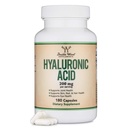 Hyaluronic Acid Supplements -180 Kapsule (Enhances Učinki hialuronske kisline v serumu za obraz) 200mg na služijo za podporo kože in obraz staranja (Acido Hialuronico) Gluten brez dvojnega lesa
