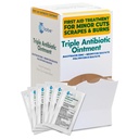 Globe (144 Pack) Trojno antibiotično mazilo 0.9g Enojna embalaža, komplet prve pomoči za manjše škarje, rane, kosi in opekline, preprečevanje okužbe Aktivne sestavine Primerjaj z vodilnim znakom, Potovalna velikost