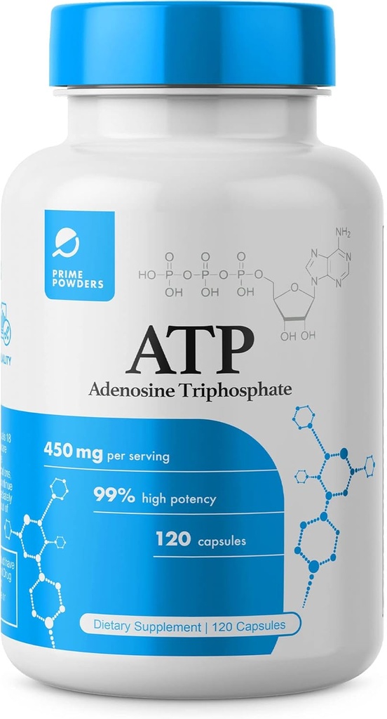 ATP kapsule - 120 kapsul - adenozin trifosfat dinatrijev - 400 mg na odmerek - povečanje energijske vzdržljivosti Stamina