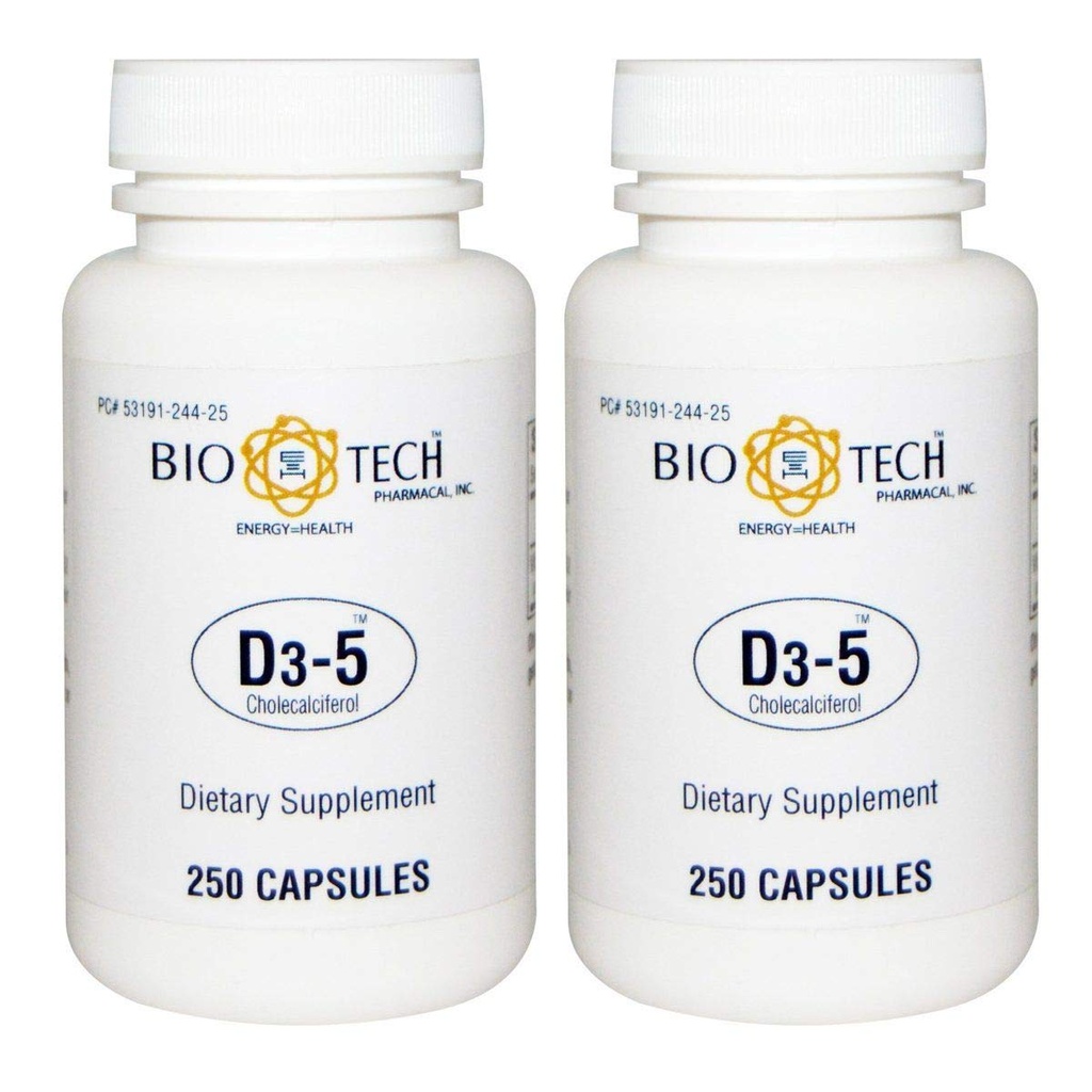 BioTech Pharmacal - D3-5 (5. 000 i. e.) (500 tablet)