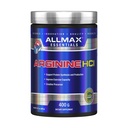 ALLMAX Essentials ARGININE HCL - 400 g - Predhodnik za sintezo dušikovega oksida - Vegan & Gluten Free - 200 Servingov
