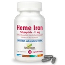 NOVE ROOTS HERBAL Heme Iron dodatek z vitaminom C & B12 za najboljšo absorpcijo 