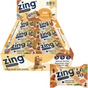 Zing Peanut Butter Chocolate Chip Kids Vegan Protein Bars, Gluten Free 100 Calorie Mini Bars, Dairy Free Nutrition Bars z rastlinskimi beljakovinami, Kosher, Brez soje, brez sladkornih alkoholov - 18 štev.