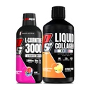 PROSUPPS L-karnitin 3000 brez Stimulanta tekoči streli (Berry) Amino23 Liquid Collagen Shots (Citrus Punch) paket