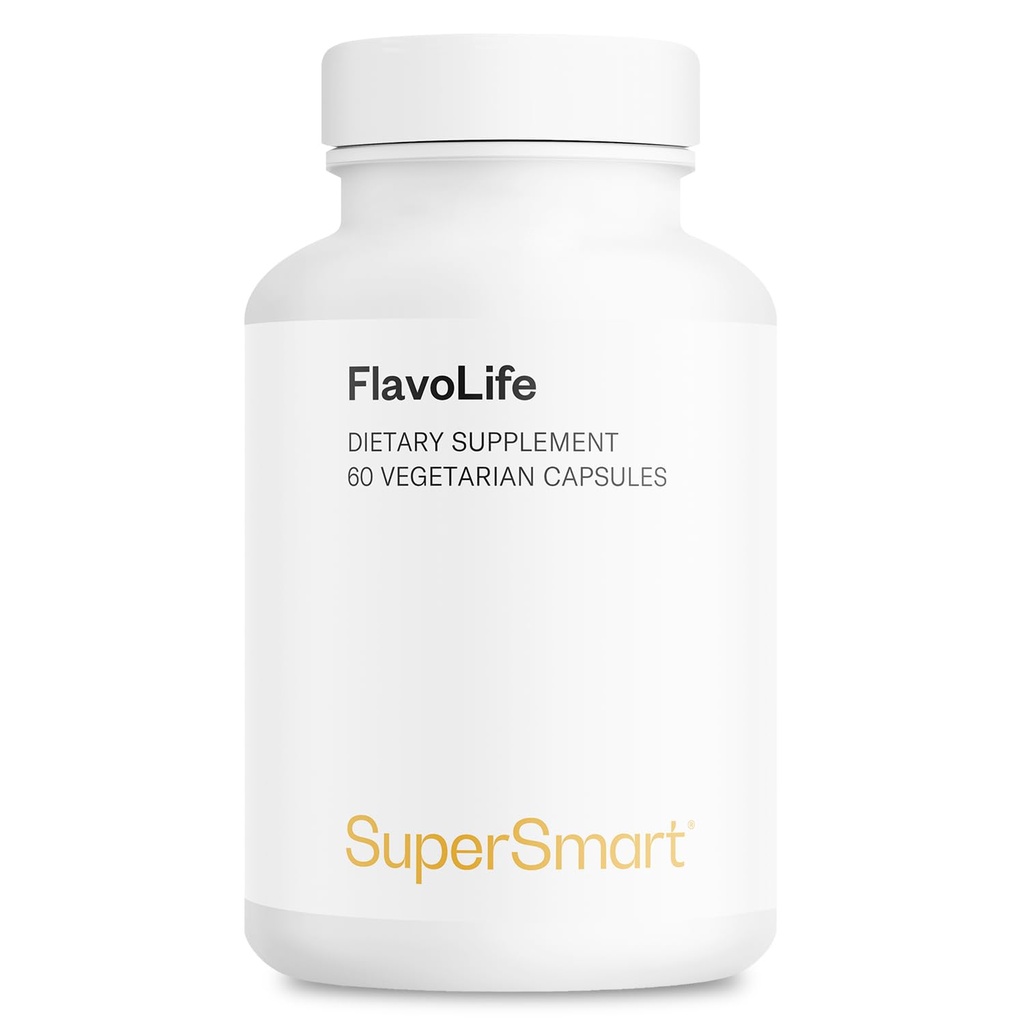 Superpametno FlavoLife (Flavonoid Complex Supplement) - z Luteolin, Myricetin, Fisetin, Rutin, Quercetin, EGCG, Apigenin, Hesperidin 
