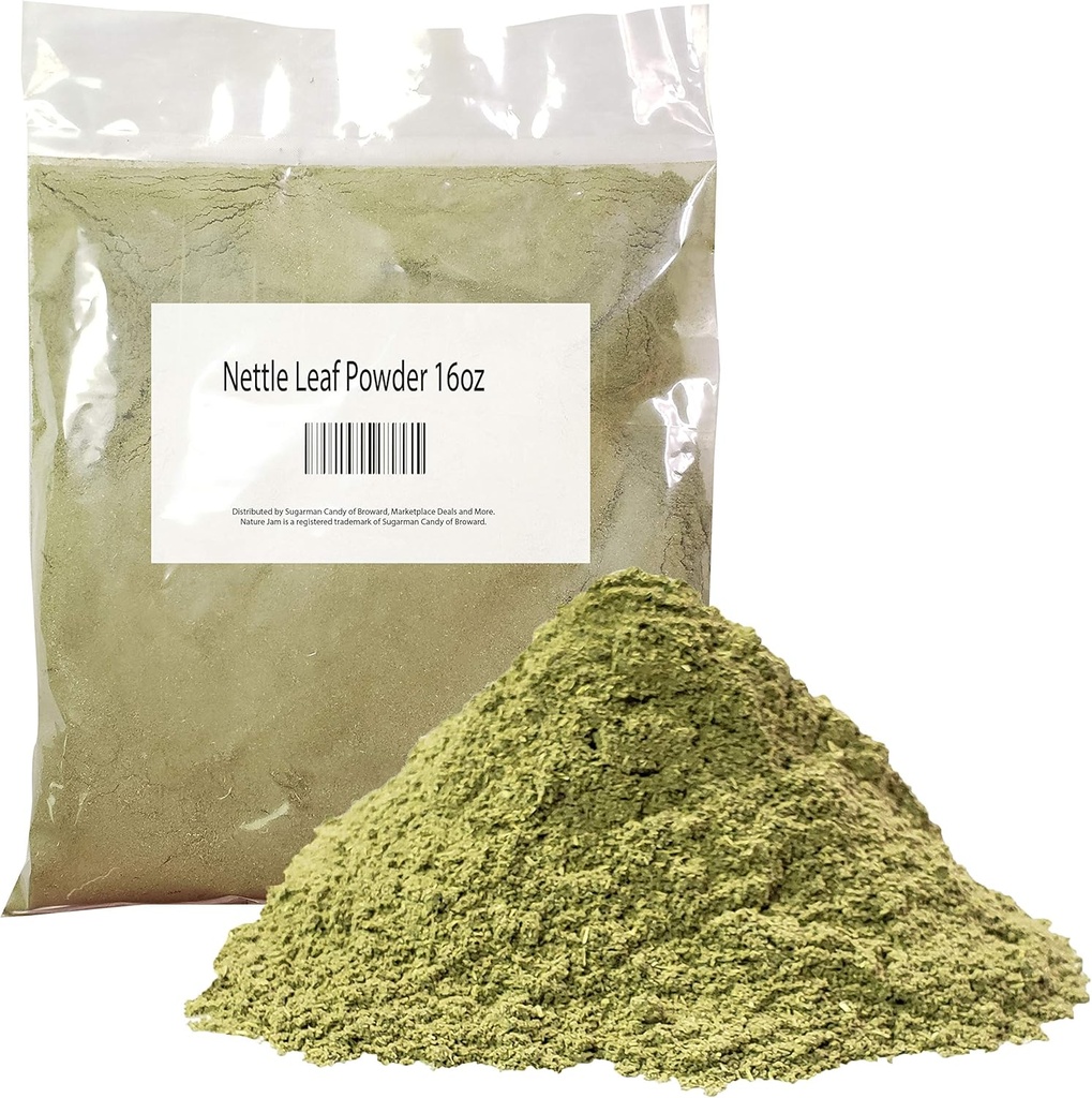 Nettle Leaf Powder tudi Urtica Dioica 1 Pound-Stinging kopriva 16 OZ