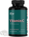 Vitamin C 1000mg - Visoka moč Vitamin C dodatek za dnevno imuno podporo z Rose HIPS & Acerola Bioflavonoidi - Non-GMO Verified & Gluten Free, 180 VegCaps.