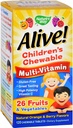 Naravna pot Žive otroške žvečljive Mult-vitamin 120 žvečljive tablete