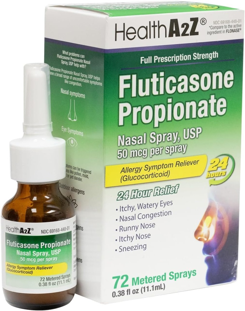 HealthA2Z® Flutikazonpropionat pršilo za nos 
