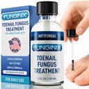 FUNGINIX Toenail Fungus zdravljenje Dodatna moč - Antiglivična zdravljenje nohtov z 10% Nedecilenska kislina & Tea Tree olje - Hrani 15+ Naravna olja in botaniki - Izdelano v ZDA (Packaging May Vary)
