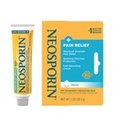 Neosporin + maksimalna bolečina Relief Dual Action Cream, Prva pomoč Topični antibiotik in analgetična krema za nego ran manjših cuts, Scrapes in Burns, Polymyxin B & Pramoksine HCl, 1 oz