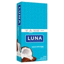 LUNA BAR - Gluten Free Snack Bars - Chocolate Dipped Coconut Flavor - 8g proteinov - Non-GMO - Rastlinsko-osnovno Hlajenje - Na Go Prigrizki (1.69 Ounce Prigrizki Bari, 15 grof)