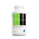 DAVINCI Labs Omega 3 HP-D - prehranska dopolnila za zdrave sklepe in imunske, kardiovaskularne in kožne zdravstvene podpore - z vitaminom D3 in več- Gluten-free - Lemon Flavor - 120 Softgels