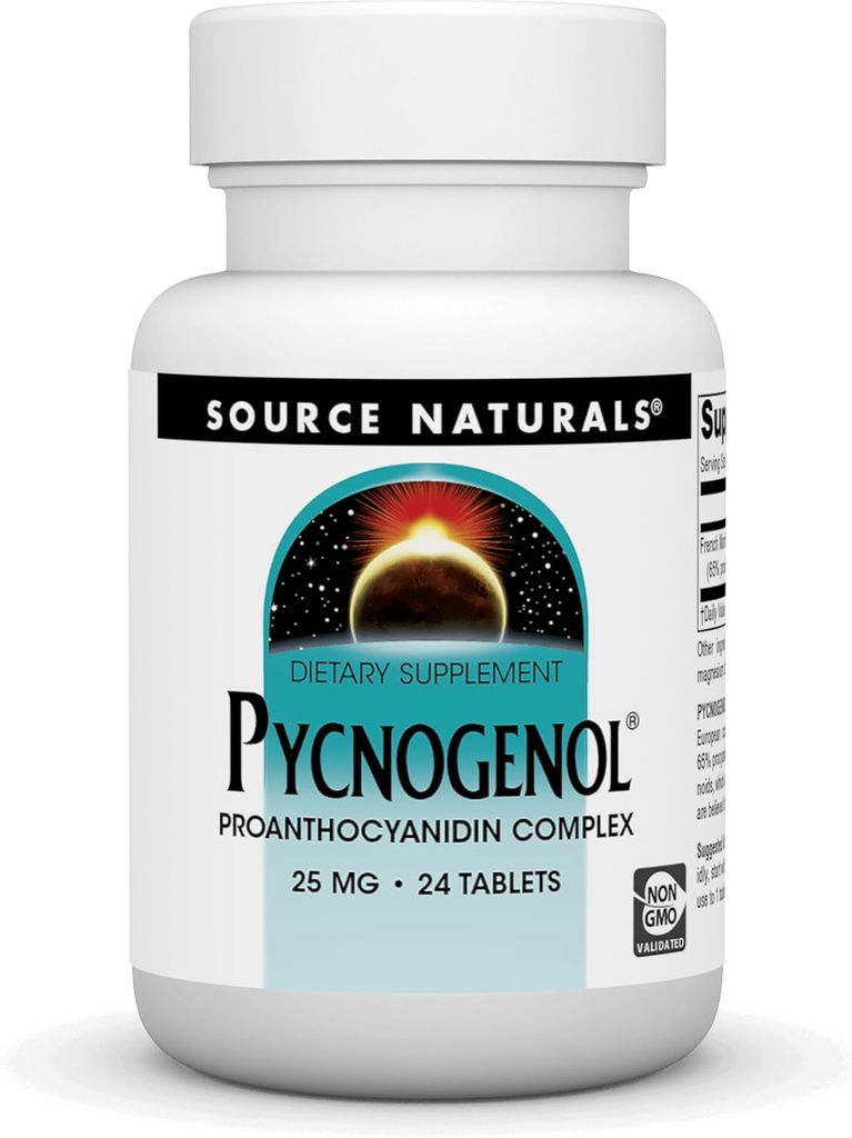 VIR NARAVNIH Pycnogenol 25 Mg tableta, 24 Število