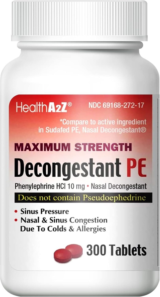 HealthA2Z® Dekongestiv PE 