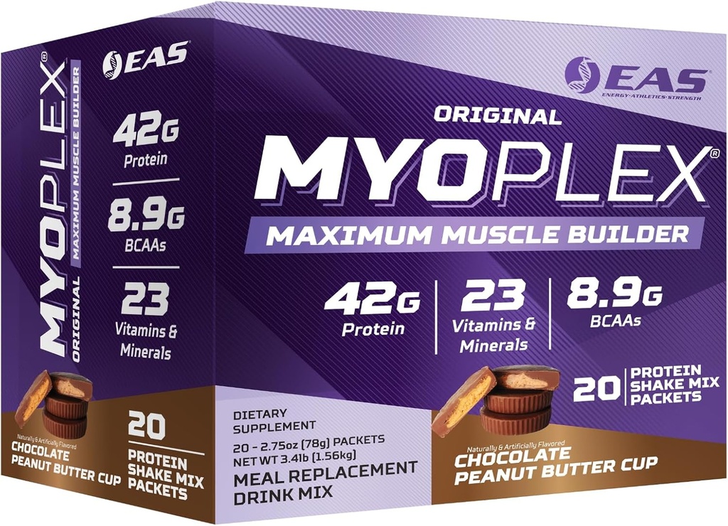 EAS Original Myoplex maksimum mišice graditelj, obrok nadomestek beljakovin Mix 
