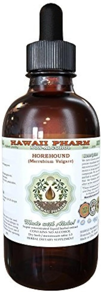Tekoči ekstrakt brez alkohola, organski hormon (Marrubium vulgare) Posušen herb Glicerit 2 oz