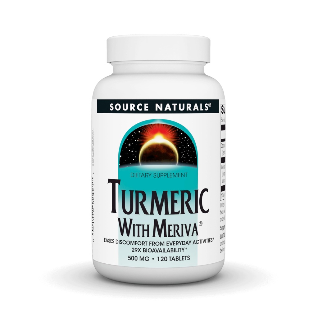 Vir Naturals Turmeric z Meriva, 500mg - 120 tablet