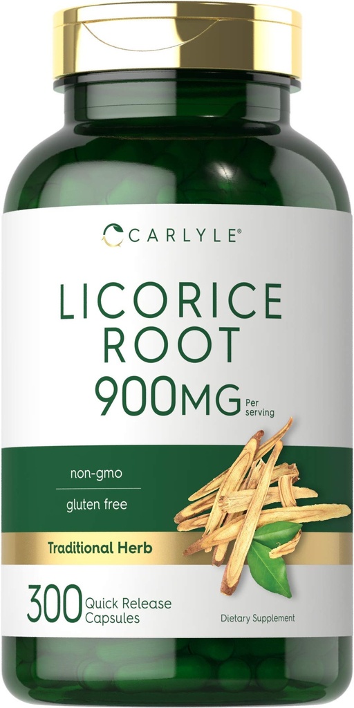 Carlyle Licorice Root Kapsules 900mg 