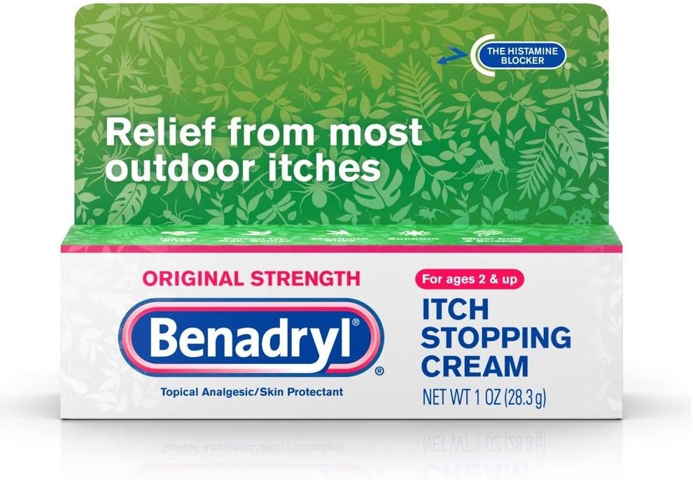 Benadryl Srbečica zaustavljanje krema Original moč 1 oz (Pack of 9)