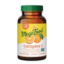 MegaFood Complex C - Veganski Imunska podpora dodatek z vitaminom C 250 mg, Made with Real Food Vključno z Orange, Cranberry & Brown Rice, Gluten-free, Kosher - 90 Tablete, 90 Strežnice