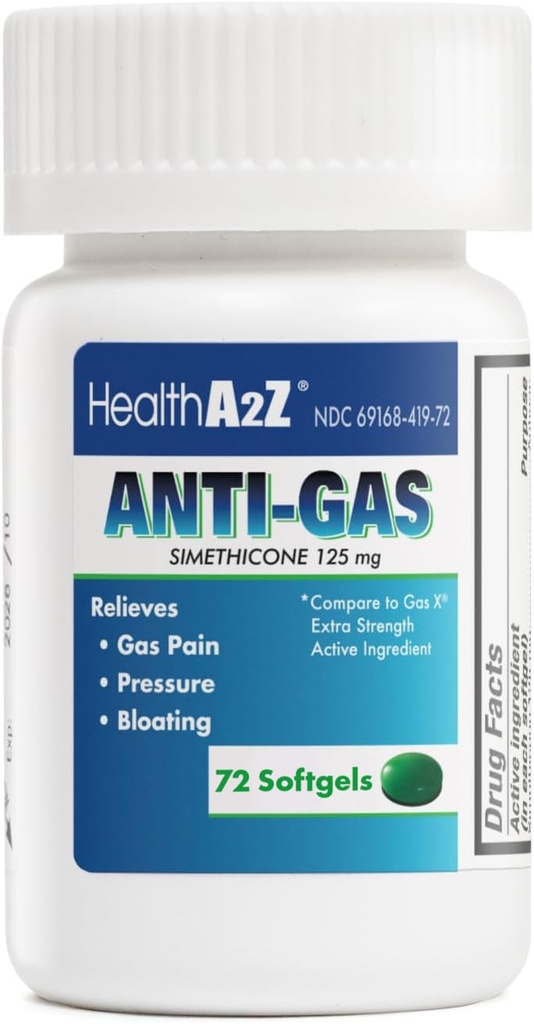HealthA2Z® Plin Relief Simeticone 