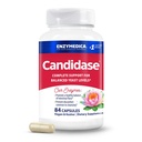Enzymedica, Candidase, Prebavne encime za nežno čiščenje podporo, Gut Health & Digestion, 84 Število