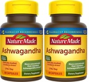 Kapsule Ashwagandha 125mg za podporo stresu, 60 kapsul, 60 dnevna zaloga (paket po 2)