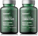 Tinitus Relief za zvonjenje ušes, 1200MG Tinitus Relief dodatek, za sluh izgubo in uho zvonjenje & tinitus Relief,240 Softgels(2 pakiranje)