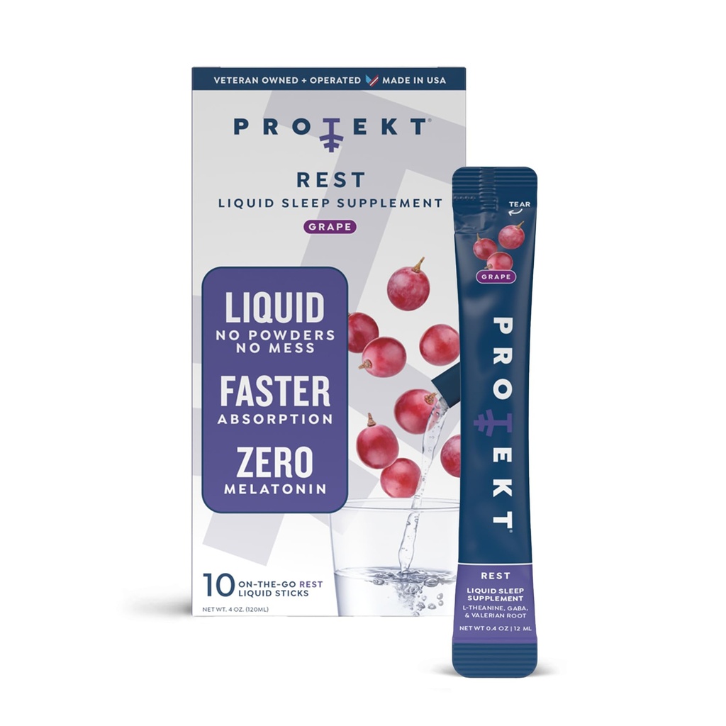 PROTEKT GABA L Theanine Supplement 