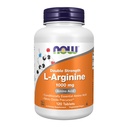 NOW Food Supplements, L- arginin 1.000 mg, dušikov oksid Precursor*, aminokislina, 120 tablet