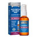 Suveren Silver Sore Throat Spray - Koloidal Silver Throat Spray, Imunska podpora dodatek za odrasle in otroke, Dnevna uporaba Liquid Argentum Nitricum Solution - 2 fl oz (59ml)
