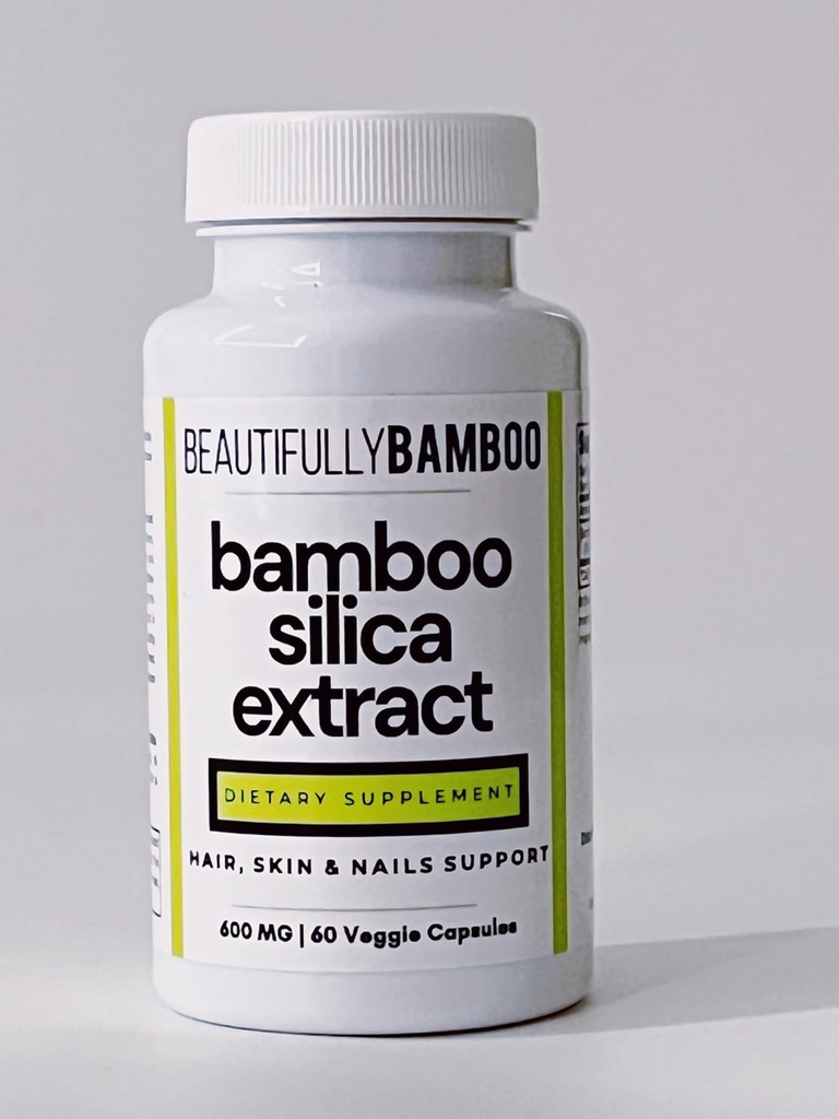 Generic Bambus Silica Extract kapsule [lepo Bambus], 60 Število (paket z 1)