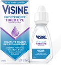 Visine Suho oko Relief utrujen oči maziva oči kapljice, vlaženje in pomirjujoče Sterilne kapljice za razdražljive, suhe in utrujene oči zaradi zaslona čas draženje, polietilen Glycol, 0.5 fl. oz