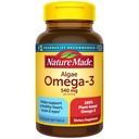 Narava Made Algae Oil Omega 3 Dodatek 540mg, Omega 3 Ribje olje Alternative, 70 Veggie Softgels, trajnostno, rastlinsko, za zdravo srce, možgane, in podporo oči, 70 Softgels