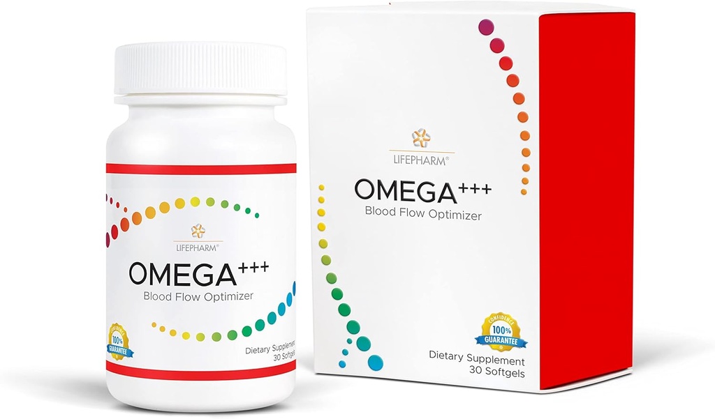Omega +++ Doplačilo za moške in ženske: Premium Fish Oil DHA EPA Omega 3, Omega 3 EFA 369 v Cold-Presed Formulation. Ne-GMO, Gluten-free, in tretji-party preizkušen za prvo kakovost (30 štetje)