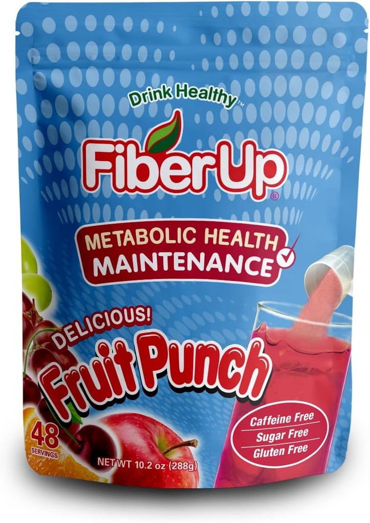 Slastno, Prebiotic Topen Fiber dodatek, Sadni Punch, 48 Servings.
