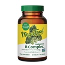 Megafood Balans B Complex - B Complex Vitamin dodatek - 8 B Vitamini Vključno z vitaminom B6, Vitamin B12, Folat, Biotin & Več - Podpira Celularno proizvodnjo energije - Vegan, Gluten Free - 60 Tabs