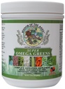 Super Omega Greens Popolna Superfood dodatek z zeleno, Zelenjava, Lan, Fiber, Antioksidanti, Encimi, Probiotiki, Vitamin C in Omega 3-7.9oz Prašek