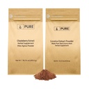 PURE ORIGINAL SESTAVINE Chasteberry Extract in Licorice Extract paket, 1 LB vsak, ne-GMO, Gluten brezplačno dodatki