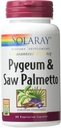 Solaray Pygeum in Saw Palmetto dodatek, 60 Count
