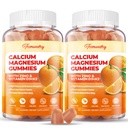 Kalcij Magnezijev cink Gumiji z vitaminom D3 & K2 - visoka absorpcija Magnezij Glicinat 400mg - dodatek brez sladkorja kalcij - podpora živčne mišice Mood & Immuniteta - za odrasle moške