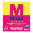 Midol Complete Gelcaps 24ct: Midol Complete Menstrual Pain Relief Gelcaps z acetataminofen za Menstrual Symptom, PMS Relief, in obdobje Cramp Relief - 24 Število (Packaging May Vary)