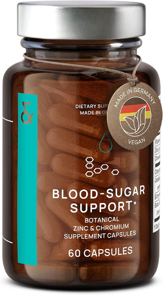CLAV® N°9 - izvleček cimetov + bitter melon kapsule s Syzygium cumini, Beta Glucan & Chromium - Vegan - 60 Count